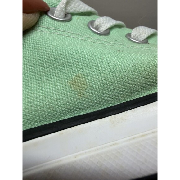 Converse All Star Mint Green Canvas Low Top Shoes Mens 5 Womens 7 - Picture 16 of 16